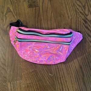 Metallic pink Fanny pack